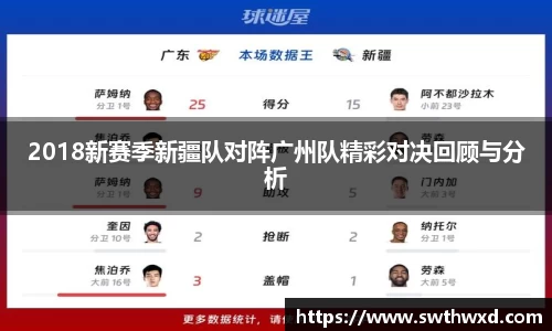 365英国2018新赛季新疆队对阵广州队精彩对决回顾与分析